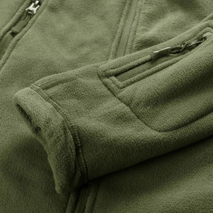 Chaqueta polar táctica militar con capucha de EEUU - Imagen 8