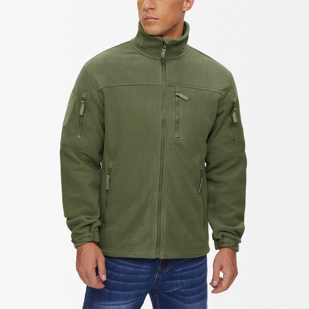 Chaqueta polar militar de invierno - Imagen 3