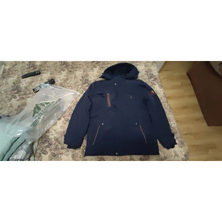 Parka militar forrada de forro polar photo review