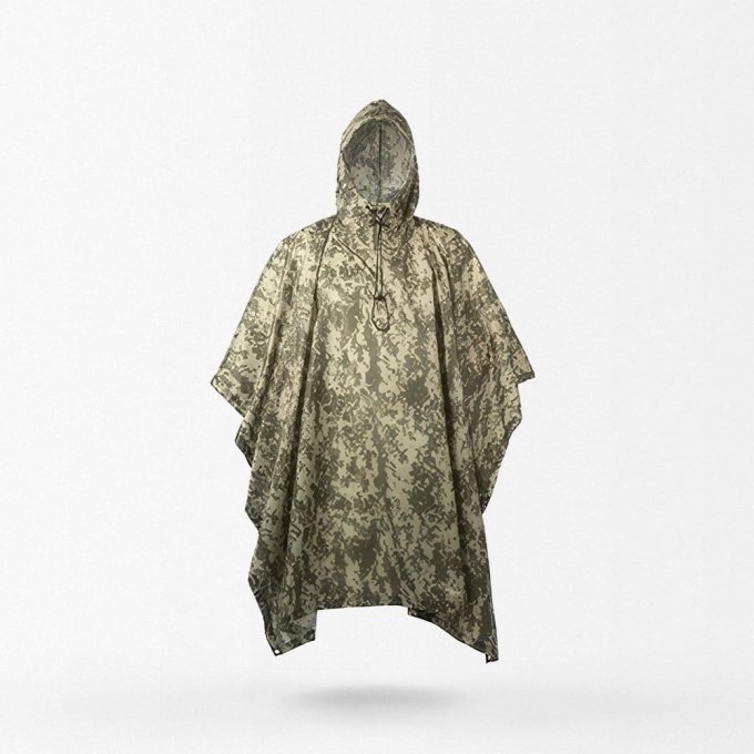 Poncho de lluvia camuflaje ACU - Imagen 2