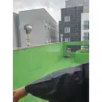 Poncho militar impermeable negro photo review