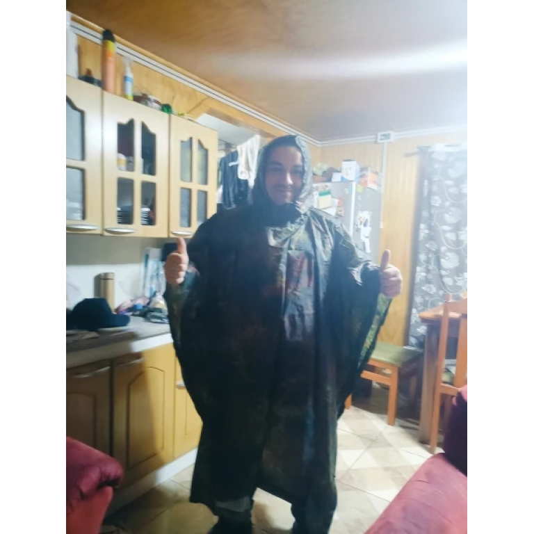 Poncho de lluvia Multicam Tropic photo review