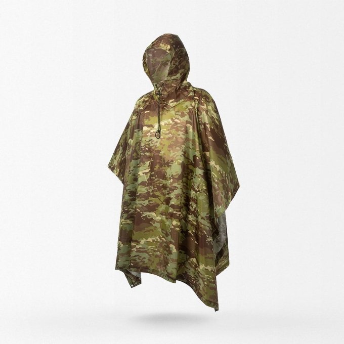 Poncho de lluvia Multicam Tropic