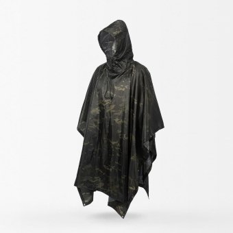 Poncho táctico Multicam negro