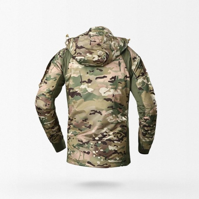 Chaqueta impermeable táctica camuflaje - Imagen 3