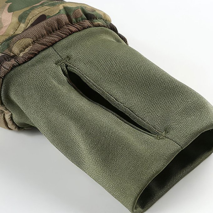 Chaqueta impermeable táctica camuflaje - Imagen 7