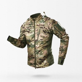 Chaqueta impermeable táctica camuflaje