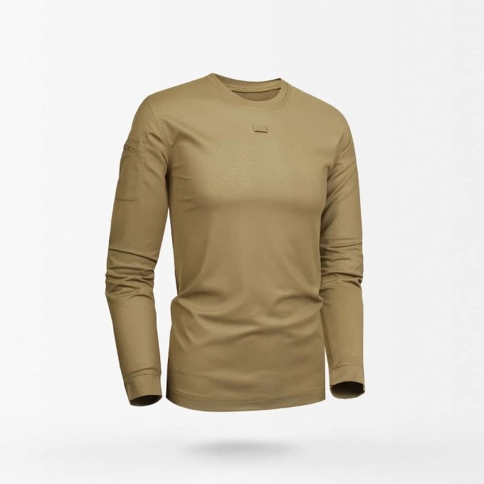 Camisa táctica de manga larga camuflaje desierto