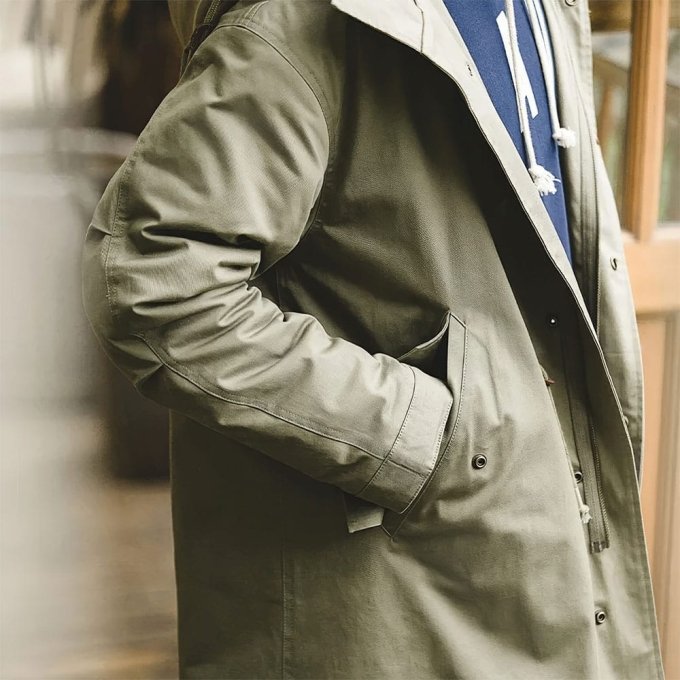 Parka militar M-51 con capucha - Imagen 3