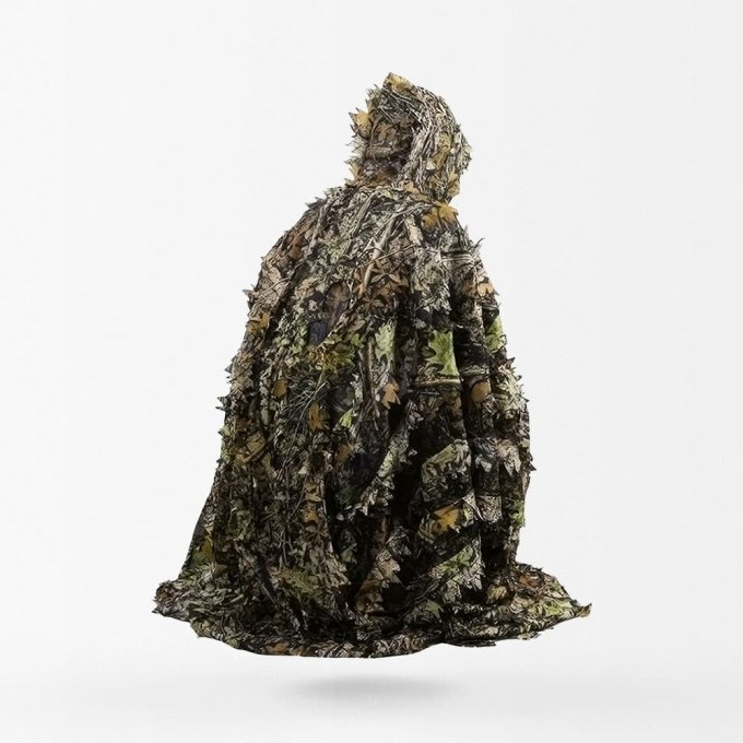 Poncho de camuflaje para caza - Imagen 2