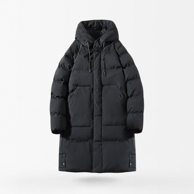 Chaqueta táctica militar larga para clima frío