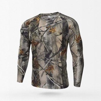 Camisa de camuflaje de manga larga para caza