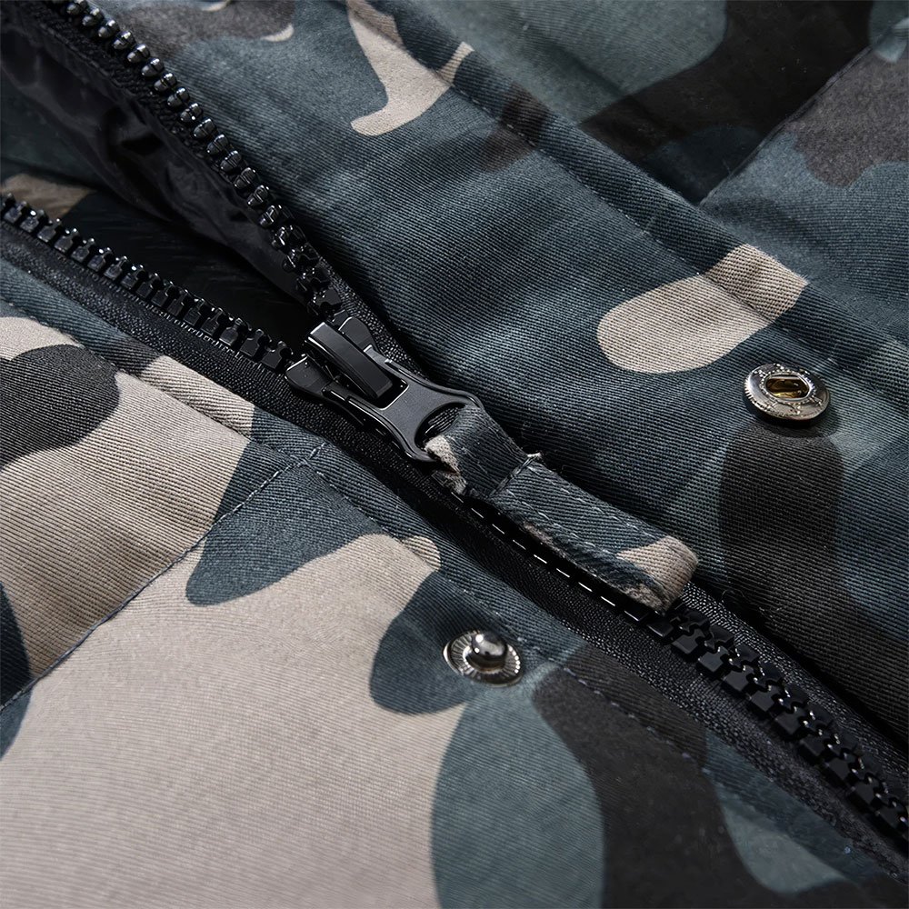 Parka militar de camuflaje para clima frío - Imagen 4