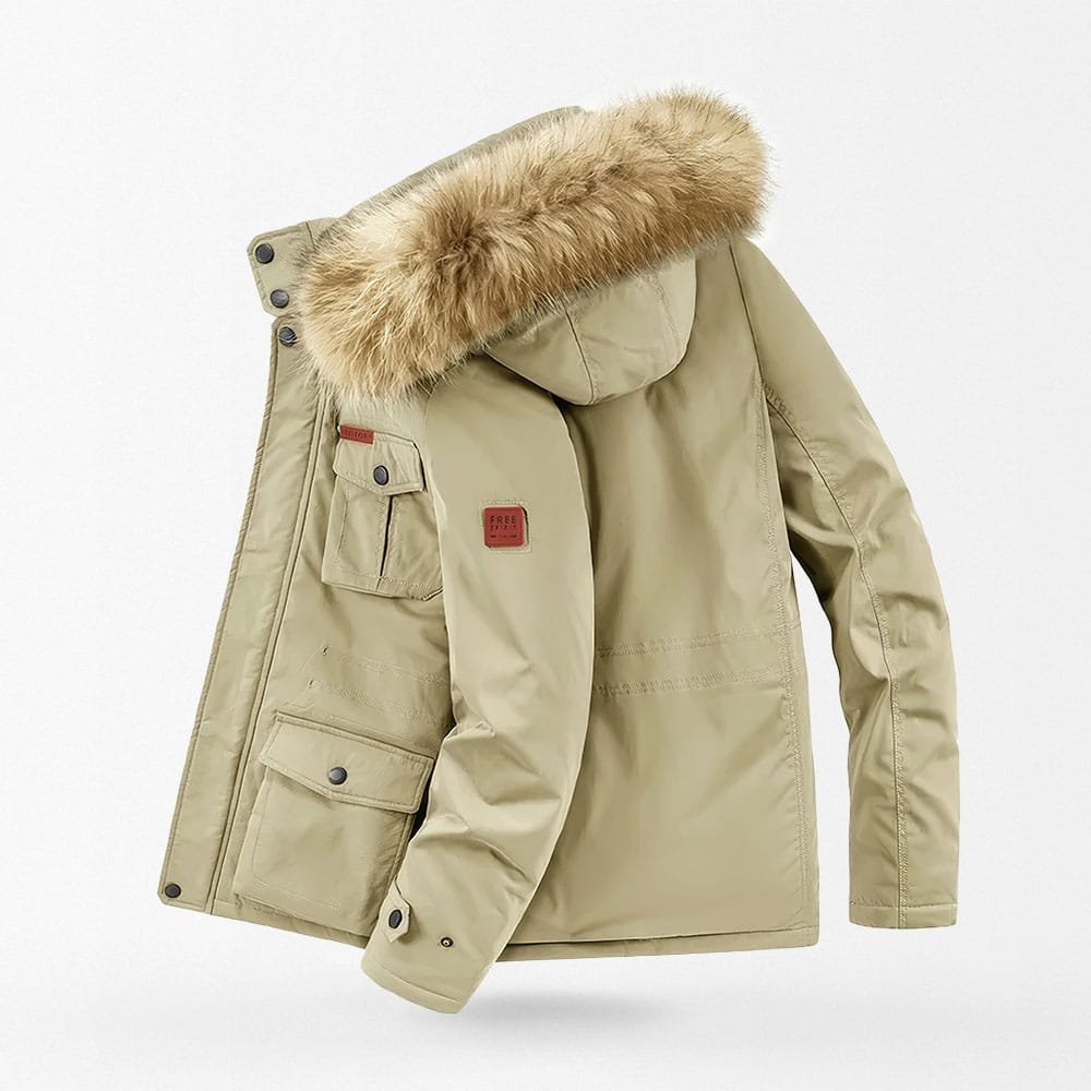 Parka militar con forro polar - Imagen 2