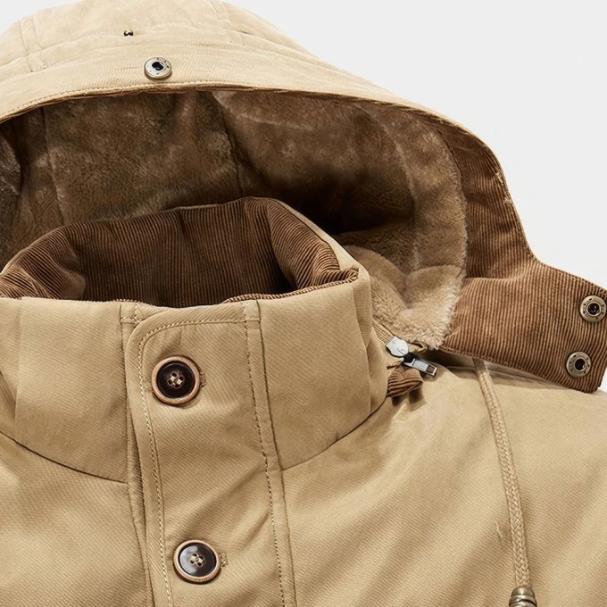 Parka militar con forro polar - Imagen 6