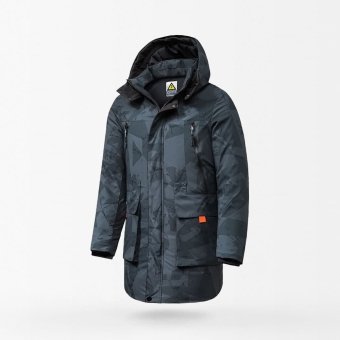 Parka militar con capucha