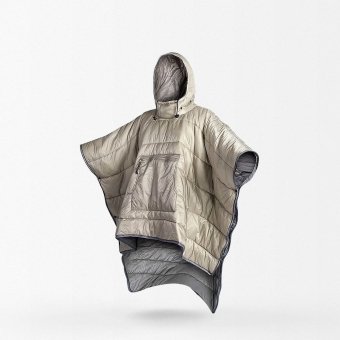 Poncho térmico militar beige