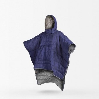 Poncho militar térmico azul marino