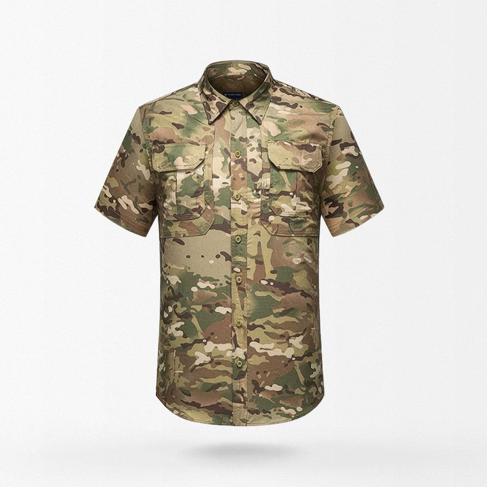 Camisa táctica de camuflaje militar