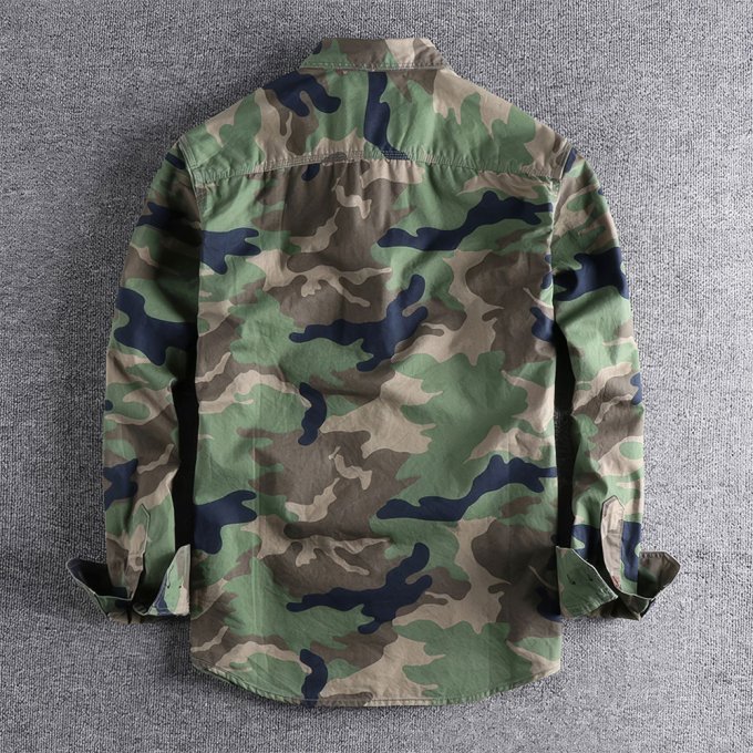 Camisa táctica de camuflaje para hombre - Imagen 2