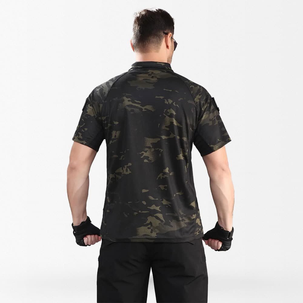 Polo camuflado con velcro - Imagen 3