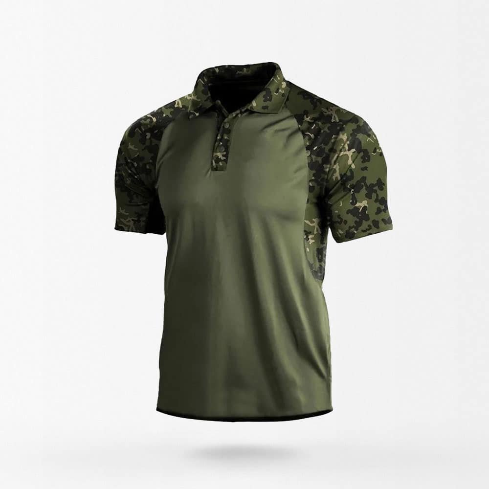 Polo táctico camuflaje para hombre