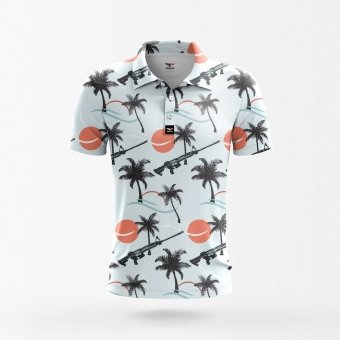 Camisa táctica hawaiana para hombre