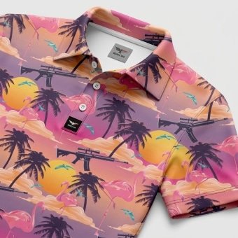 Tactical hawaiian shirt operator