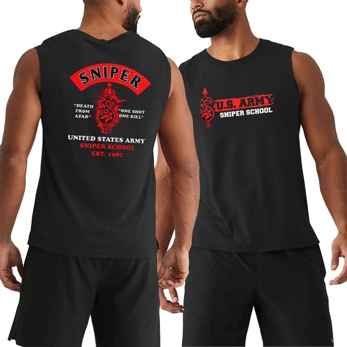 Camiseta sin mangas US Army - Imagen 3
