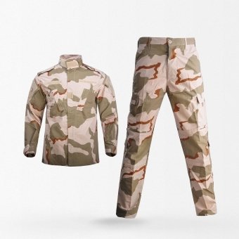 Uniforme militar de camuflaje desértico 3 colores