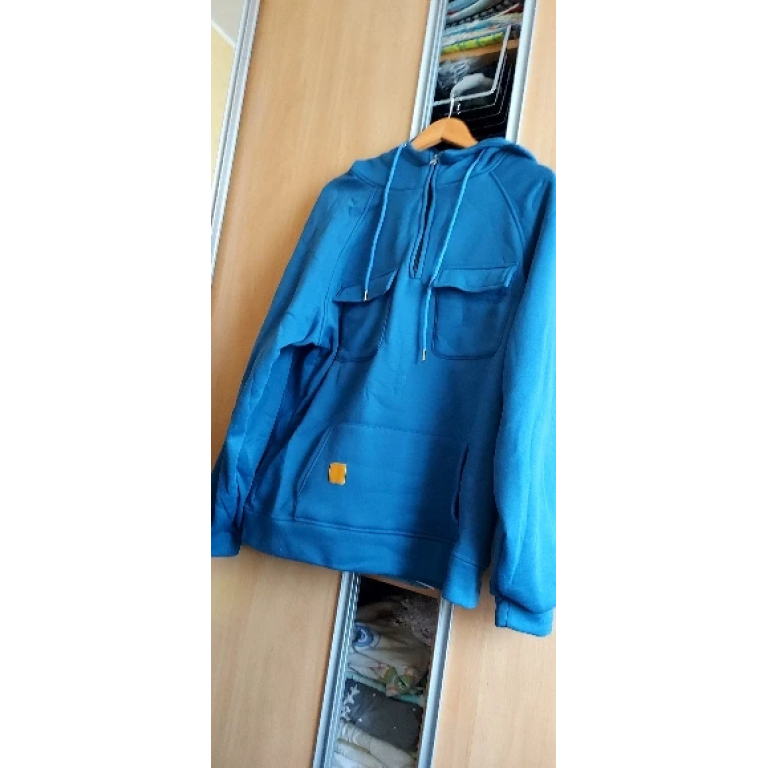 Sudadera táctica con media cremallera photo review