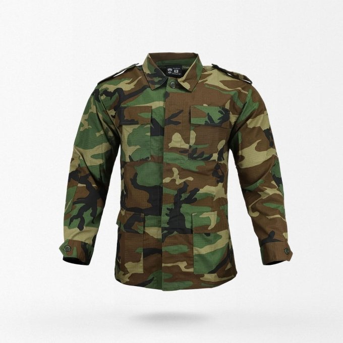 Uniforme BDU camuflaje Woodland - Imagen 3