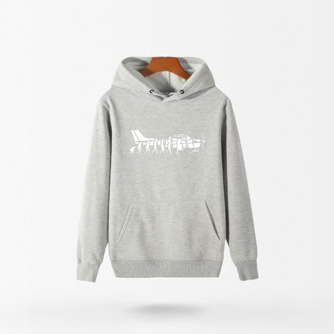 Sudadera con capucha Cessna Evolution