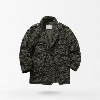Chaqueta de campo M65 camuflaje Tiger Stripe negro