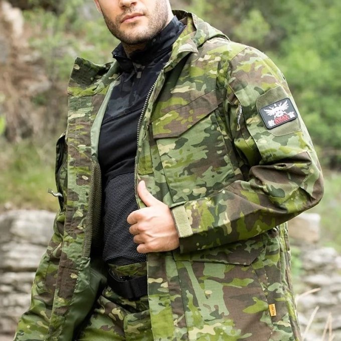 Chaqueta táctica M65 Multicam Tropic para hombre - Imagen 3
