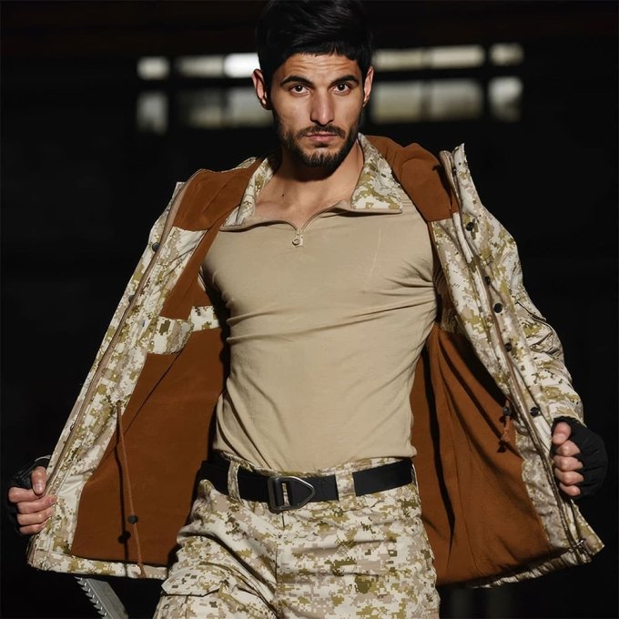 Chaqueta táctica militar de invierno - Imagen 2