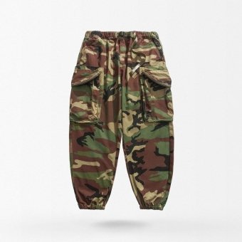 Pantalones cargo militares holgados