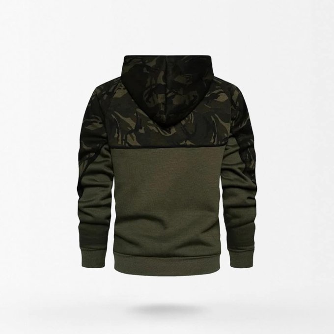 Sudadera con capucha camuflaje militar - Imagen 2