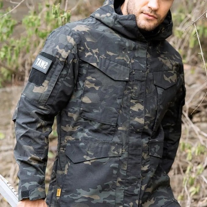 Chaqueta de campo M65 Multicam Black - Imagen 2
