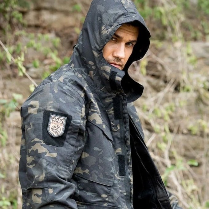 Chaqueta de campo M65 Multicam Black - Imagen 3