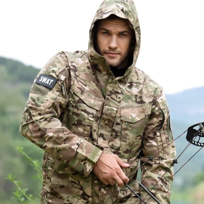 Chaqueta táctica M-65 Multicam - Imagen 2