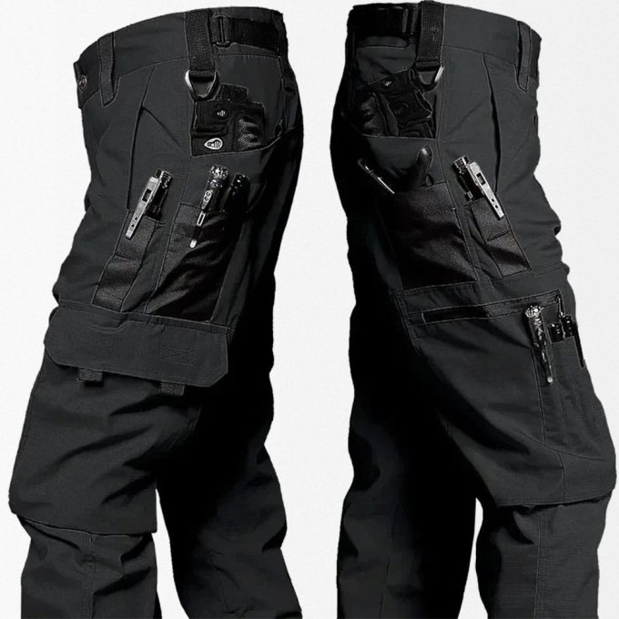 Pantalones cargo tácticos impermeables