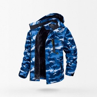 Chaqueta táctica invernal con forro polar