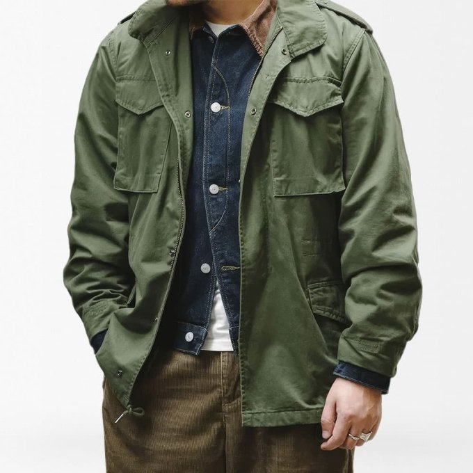 Chaqueta militar M-65 vintage - Imagen 2