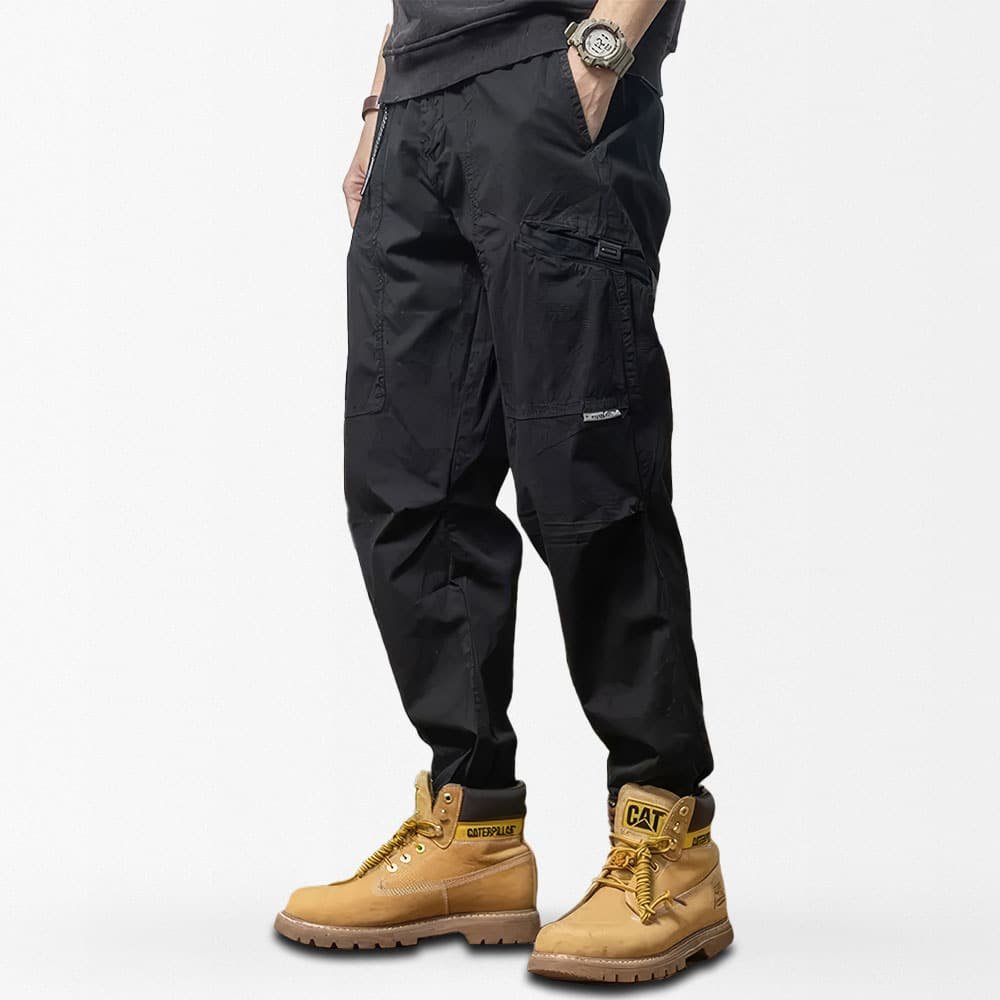 Pantalones cargo militares estilo vintage