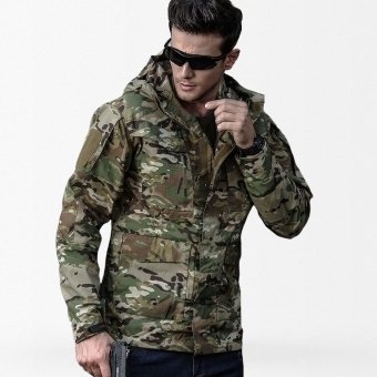 Chaqueta táctica de campo impermeable
