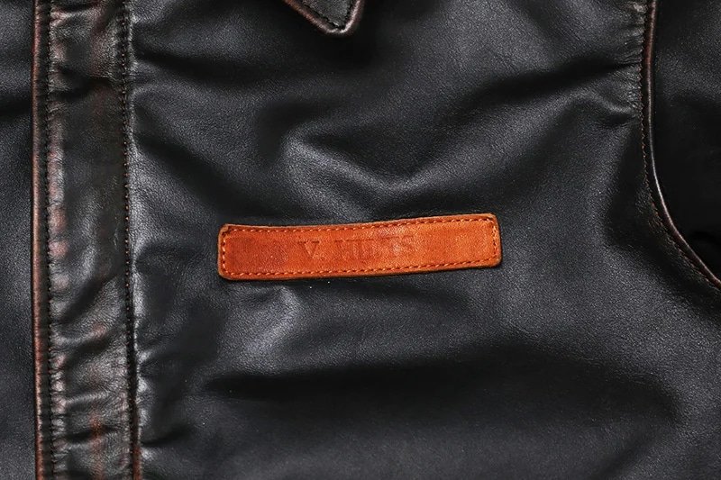 Flight jacket A2 Air Force Patch forro naranja - Imagen 15