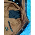 Flight jacket A2 Air Force Patch forro naranja photo review