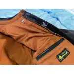 Flight jacket A2 Air Force Patch forro naranja photo review