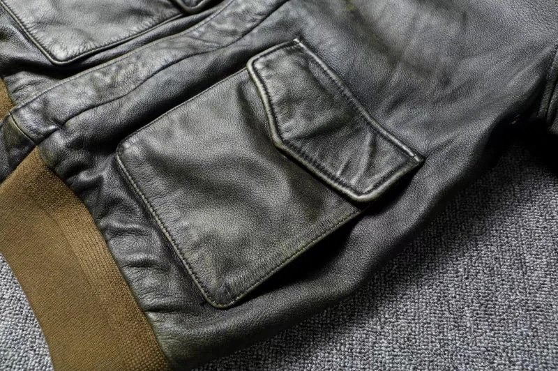 Chaqueta de vuelo slim fit Air Force A2 - Imagen 15